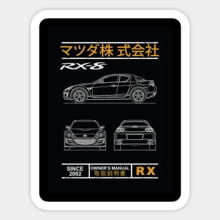 Mazda Rx8 Sticker